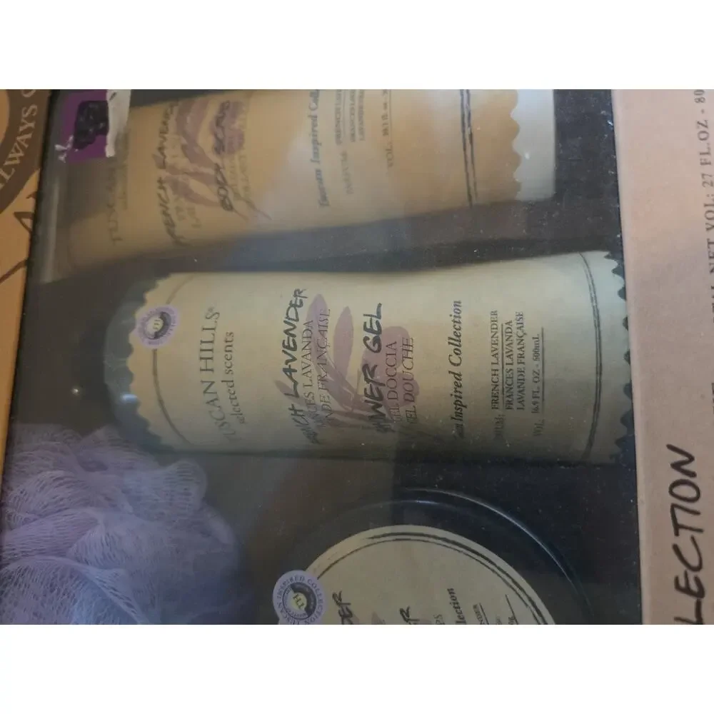 Tuscan Hills 5 Piece Aromatherapy Complete Shower Collection 27 oz Fl USA Seller